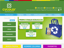 Tablet Screenshot of cvcolor.com